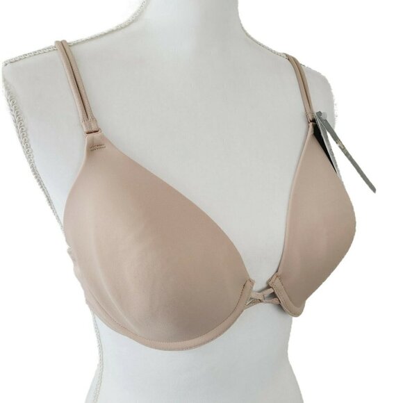 Wacoal Custom Contours Convertible Bra 65342 38B Nude Discontinued Underwire - Picture 2 of 12